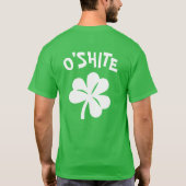 Paddy's Day - O'Shite T-shirt (Achterkant)