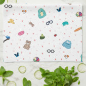 Paddy's favorieten theehanddoek - kunst van Irina  Theedoek (Gevouwen)