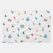 Paddy's favorieten theehanddoek - kunst van Irina  Theedoek (Horizontaal)