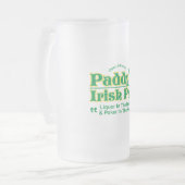 PADDY'S IRISH PUB MATGLAS BIERPUL (Voorkant links)