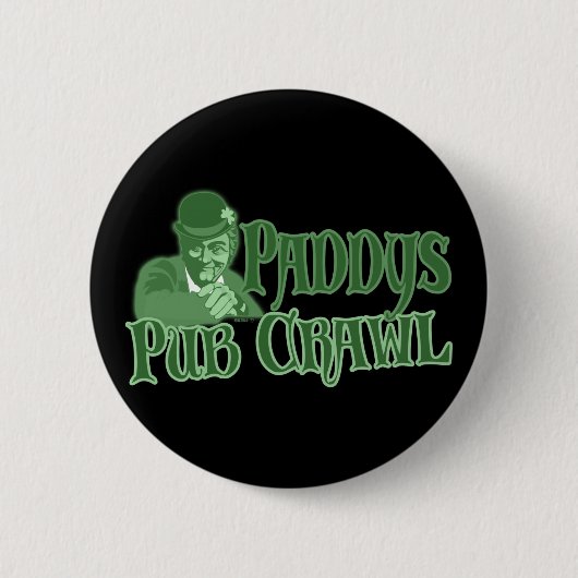 Paddys Pub Crawl Button (Voorkant)