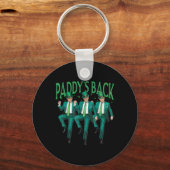 Paddys terug dansen Trump St Patricks Day Ierse sh Sleutelhanger (Voorkant)