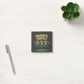 Paddy's terug grappige Trump St Patrick Dag Luipaa Post-it® Notes (Kantoor)