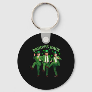 Paddy's terug Trump dansen St Patricks Day grappig Sleutelhanger