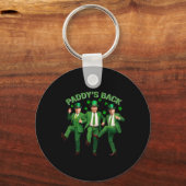 Paddy's terug Trump dansen St Patricks Day grappig Sleutelhanger (Voorkant)
