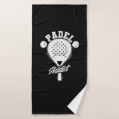 Padel Addict Tennis Ballsportart Badhanddoek (Badhanddoek)