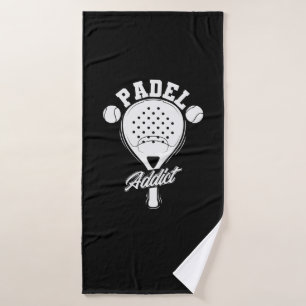 Padel Addict Tennis Ballsportart Badhanddoek