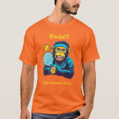 Padel Bananito the Padel Prodigy T-shirt (Voorkant)