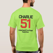 Padel Buiten Dit Veld T-shirt (Achterkant)