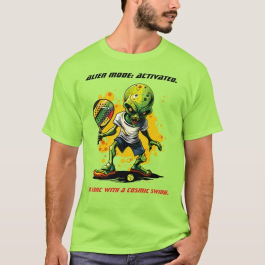 Padel Buiten Dit Veld T-shirt (Voorkant)