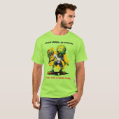 Padel Buiten Dit Veld T-shirt (Voorkant volledig)