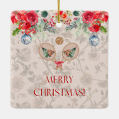 Padel Christmas Ornament – A Festive Padel Motif (Achterkant)