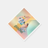 Padel Cocktail Napkin – The Vibrant Padel Style Servet (Hoek)