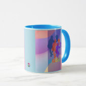 PADEL COFFEE MUG– VIBRANT STYLE for HIM BRIGHTS Mok (Voorkant rechts)