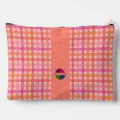 Padel Cosmetic Bag - Social Club Gingham Brights Etui (Achterkant)