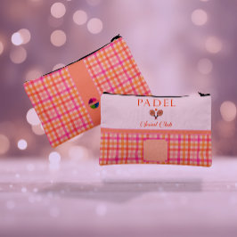 Padel Cosmetic Bag - Social Club Gingham Brights Etui