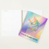 Padel Dag Planner – Levendige Kleuren voor Haar (Display)