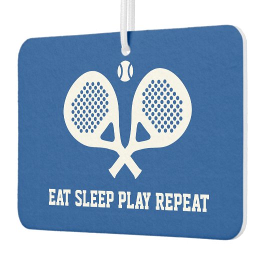 Padel Eet Slaap Spelen Herhaal Auto Luchtverfrisse Luchtverfrisser (Links)