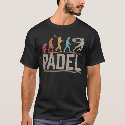  Padel Evolution  Padel Tennis Player T-shirt (Voorkant)