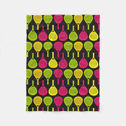 Padel Glow & Throw Fleece Deken (Voorkant)