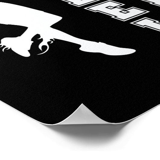 Padel Hard Tennis Sport en Ball Poster (Hoek)