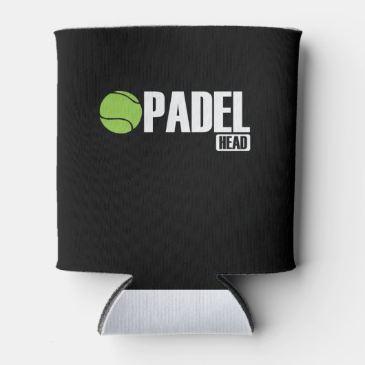 Padel Head Tennis Sport en Ball Blikjeskoeler (Voorkant)