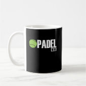 Padel Head Tennis Sport en Ball Koffiemok (Links)