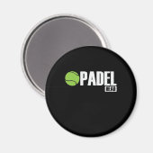 Padel Head Tennis Sport en Ball Magneet (Voorkant / Achterkant)