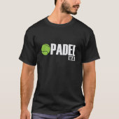 Padel Head Tennis Sport en Ball T-shirt (Voorkant)
