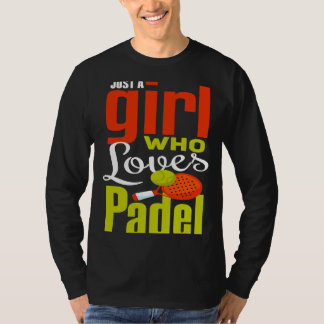 Padel  I Love Sport Padel Girls  Padel Player T-shirt