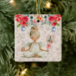 Padel Kerst Ornament – Een Kerst Padel Engel