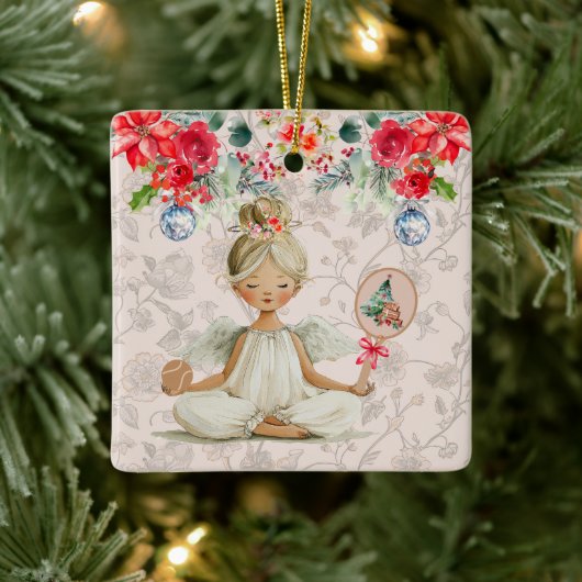 Padel Kerst Ornament – Een Kerst Padel Engel (Boom)