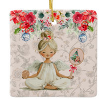 Padel Kerst Ornament – Een Kerst Padel Engel