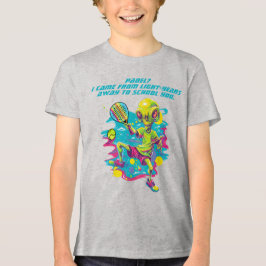 👽Padel Kijk—de “Lil’ Smashonaut Supreme” Kids Tri-Blend Shirt