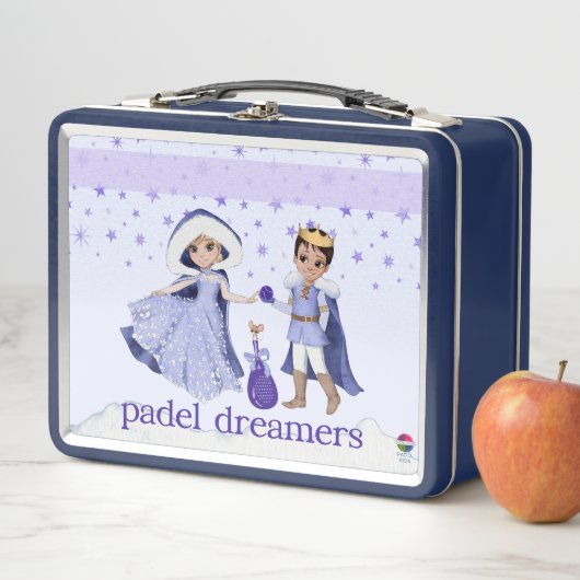 PADEL LUNCHBOX – LOVELY PADEL PRINCESS & PRINCE    (In situ)