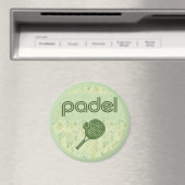 Padel Magnet – Spaanse Tegels Vibes Matcha Groen (Insitu (Vaatwasser))