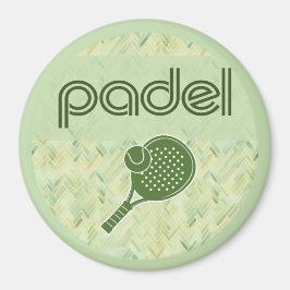 Padel Magnet – Spaanse Tegels Vibes Matcha Groen