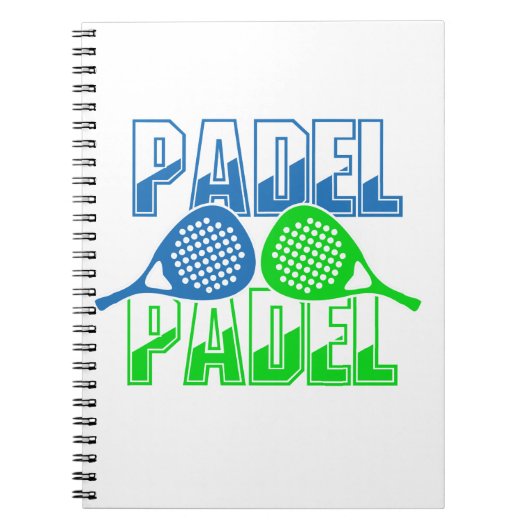 PADEL NOTITIEBOEK (Voorkant)