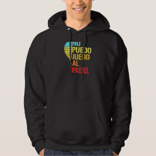Padel Paddle Tennis Geen idee hoe je Padel Span ku Hoodie