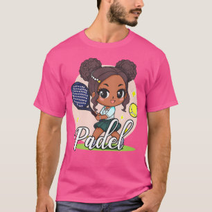 Padel Paddle Tennis Paddel Racquet Ball Afrikaanse T-shirt