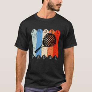Padel Paddle Tennis Paddel Racquet Ball T-shirt