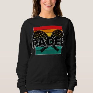 Padel Paddle Tennis Racquet Ball  kleuren Trui