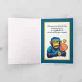 Padel Party Animal Status: volledig geactiveerd Feestdagen Kaart (Binnen)