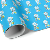 padel patroon cadeaupapier (Rol Hoek)