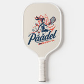 Padel Pickleball Paddle – Dynamisch sportontwerp (Voorkant)