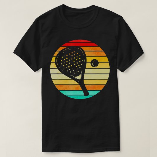 Padel Player Coach Gift for Padel Tennis Training T-shirt (Design voorkant)