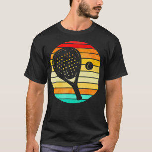 Padel Player Coach Gift for Padel Tennis Training T-shirt