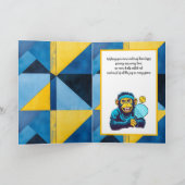 Padel Primate Party Feestdagen Kaart (Binnen)