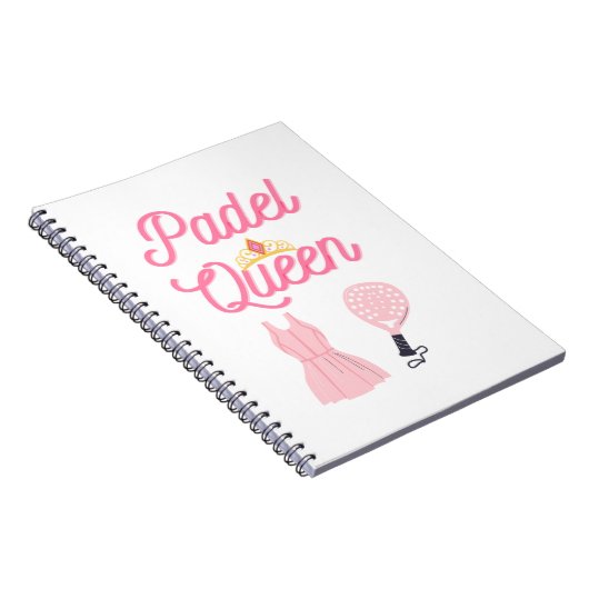Padel Queen notitieboek (Rechterzijde)