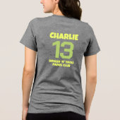 🧌Padel Racket Rager Tri-Blend Shirt (Achterkant)